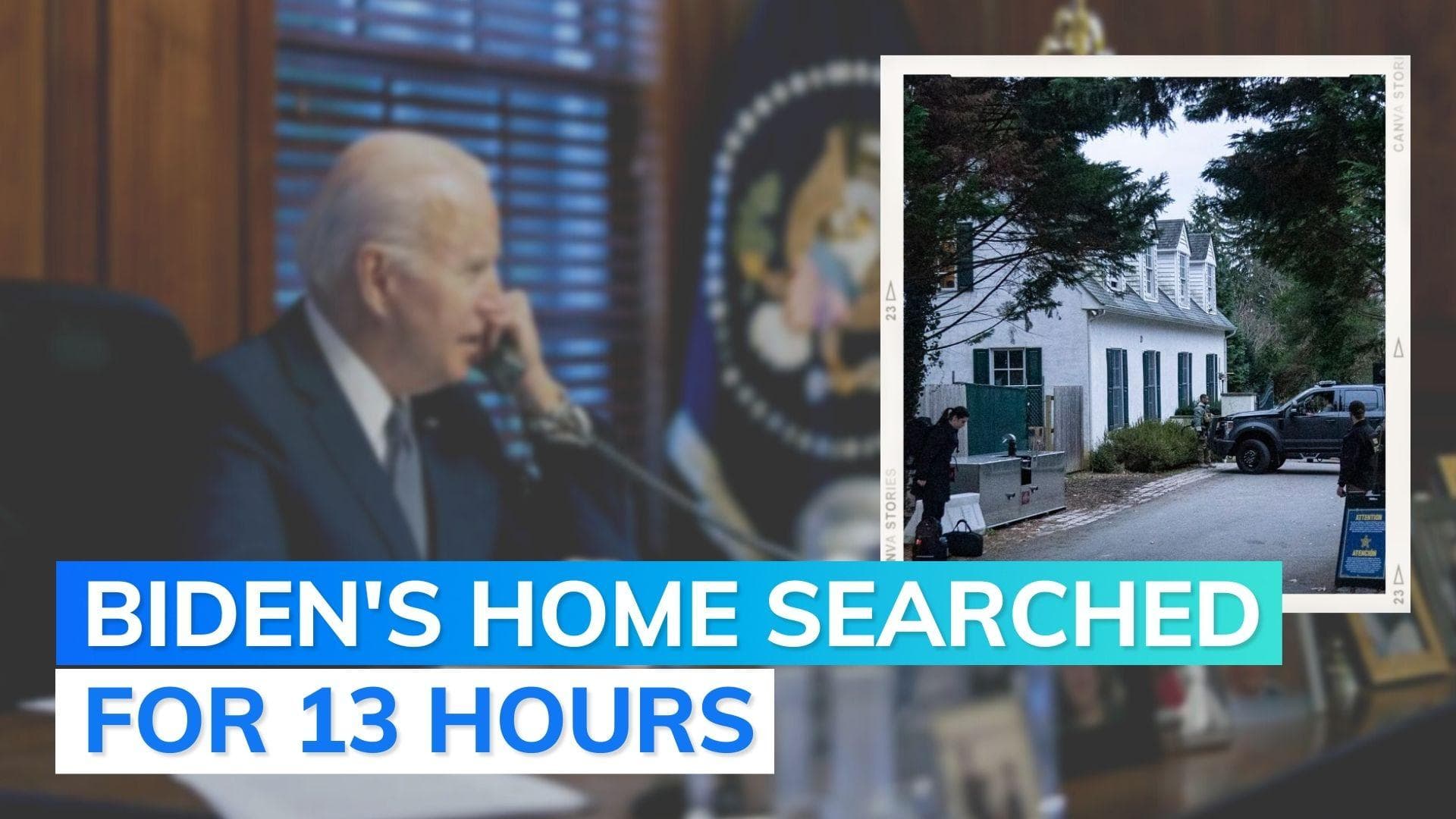 FBI searches Joe Biden's Delaware home, more classified documents found