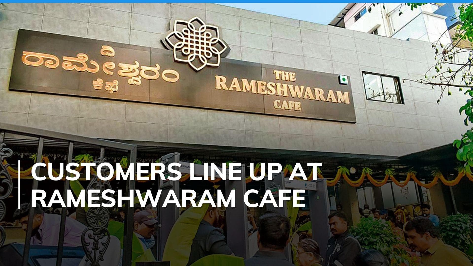 Bengaluru cafe reopens 8 days after blast injured 10