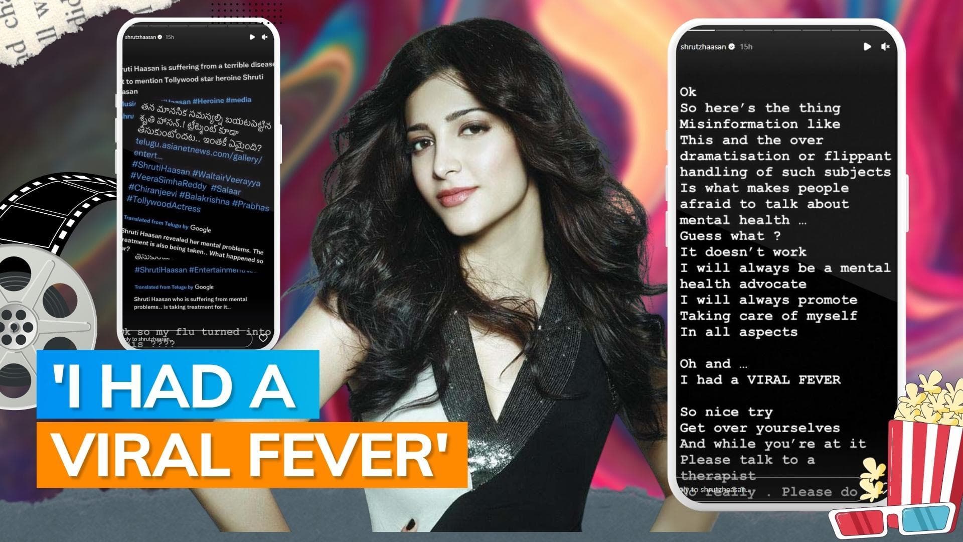 Shruti Haasan quashes rumours about her mental health: ‘Misinformation like this..’