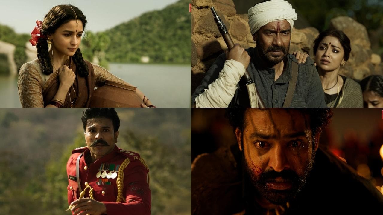 RRR फिल्म का Janani Song रिलीज, देशप्रेम की भावना से भरे दिखे Ram Charan-Jr NTR और Ajay Devgn  