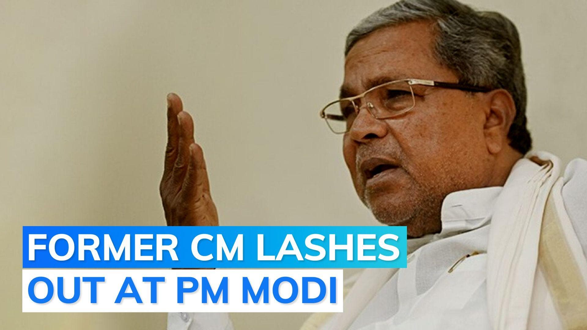 'Are you now trying to steal Nandini from us?,' Siddaramaiah asks Modi | Amul in Karnataka