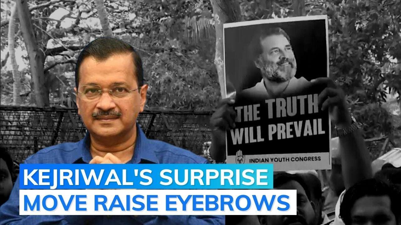 Arvind Kejriwal backs Rahul Gandhi in defamation case, alleges conspiracy against non-BJP leaders