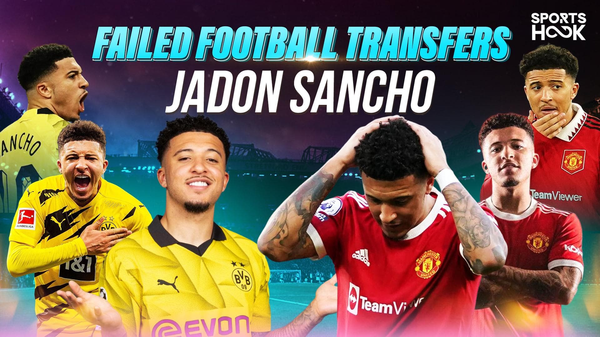 Failed Football Transfers: Jadon Sancho - from Borussia Dortmund Star to Manchester United Flop
