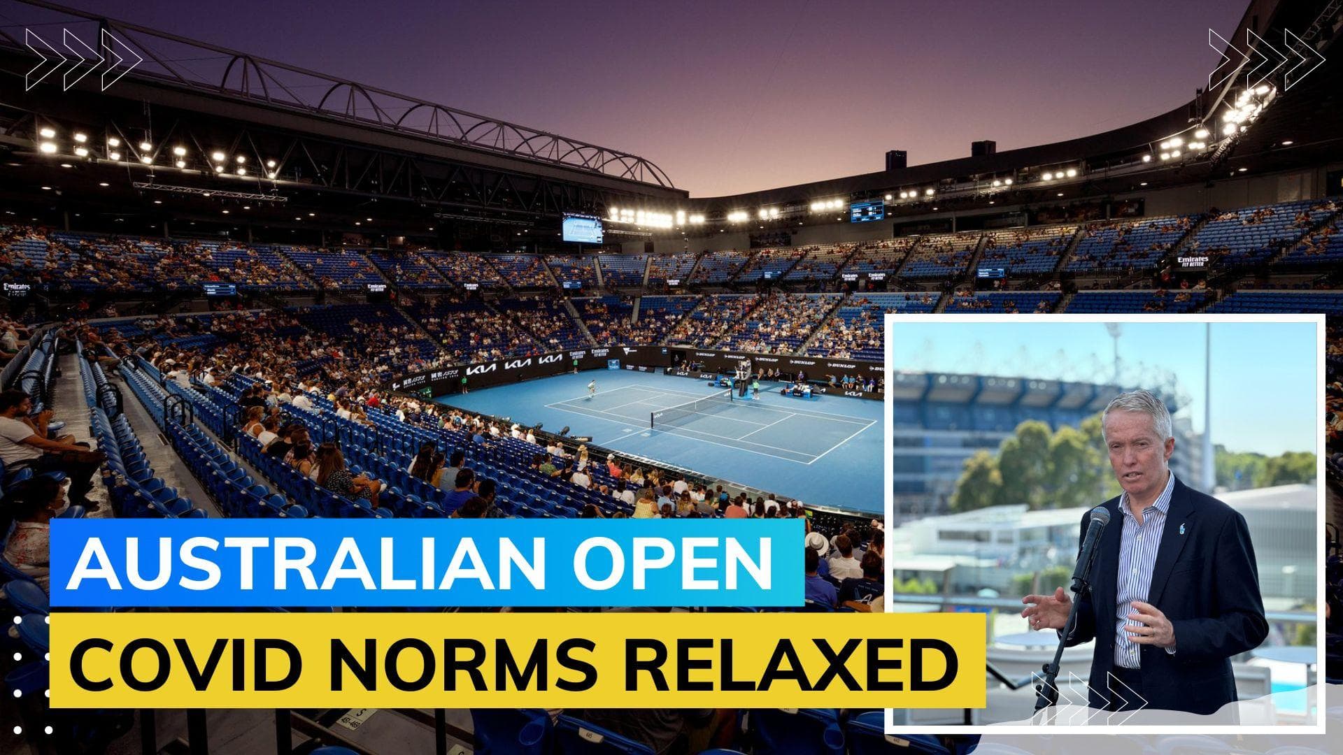 Players could play Australian Open despite Covid-19: Tournament director