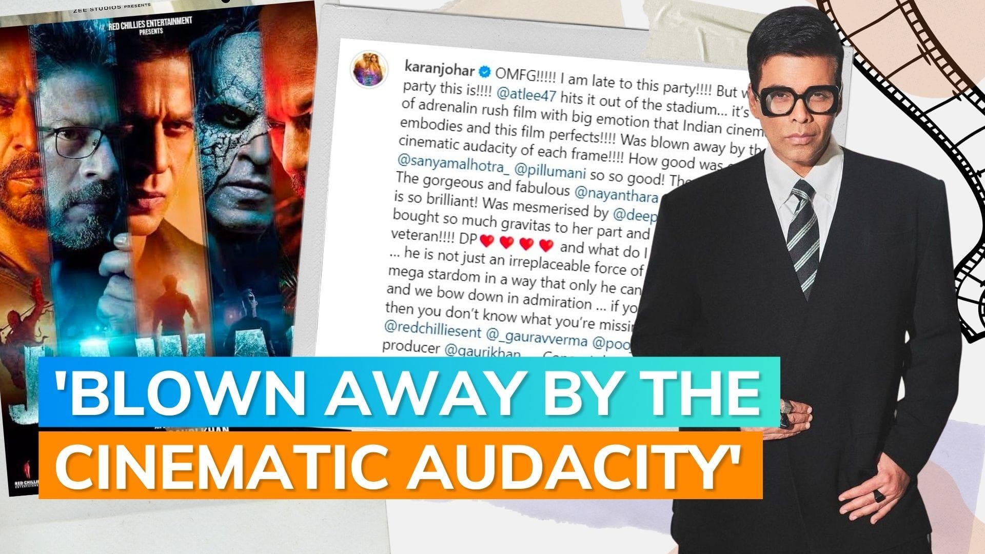 ‘Jawan’: Karan Johar shares detailed review; ‘bows down in admiration’ for Shah Rukh Khan