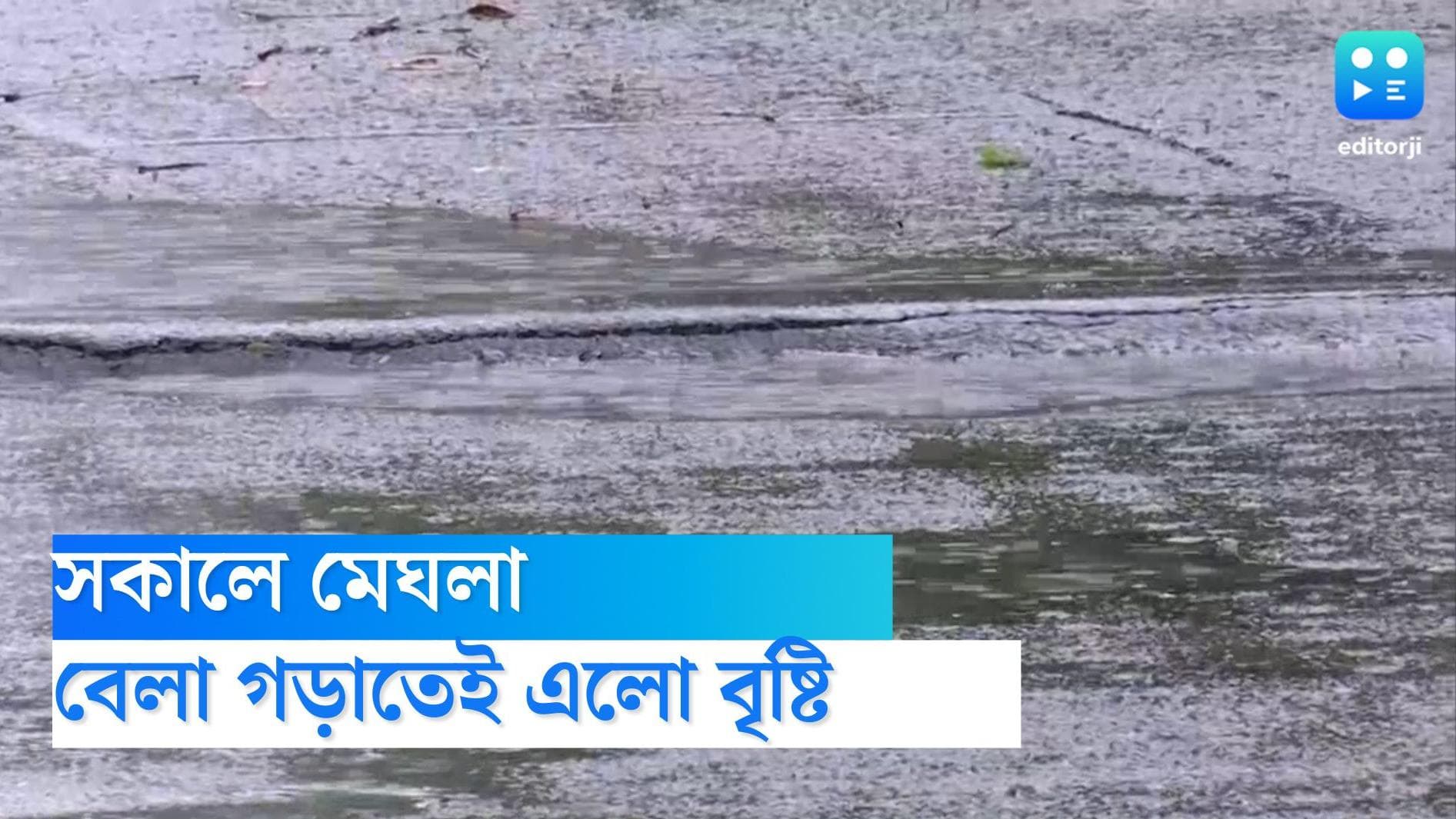 South Bengal Rain: সকাল শুরু মেঘলা ভাবে, বেলা গড়াতেই শহরে বৃষ্টি