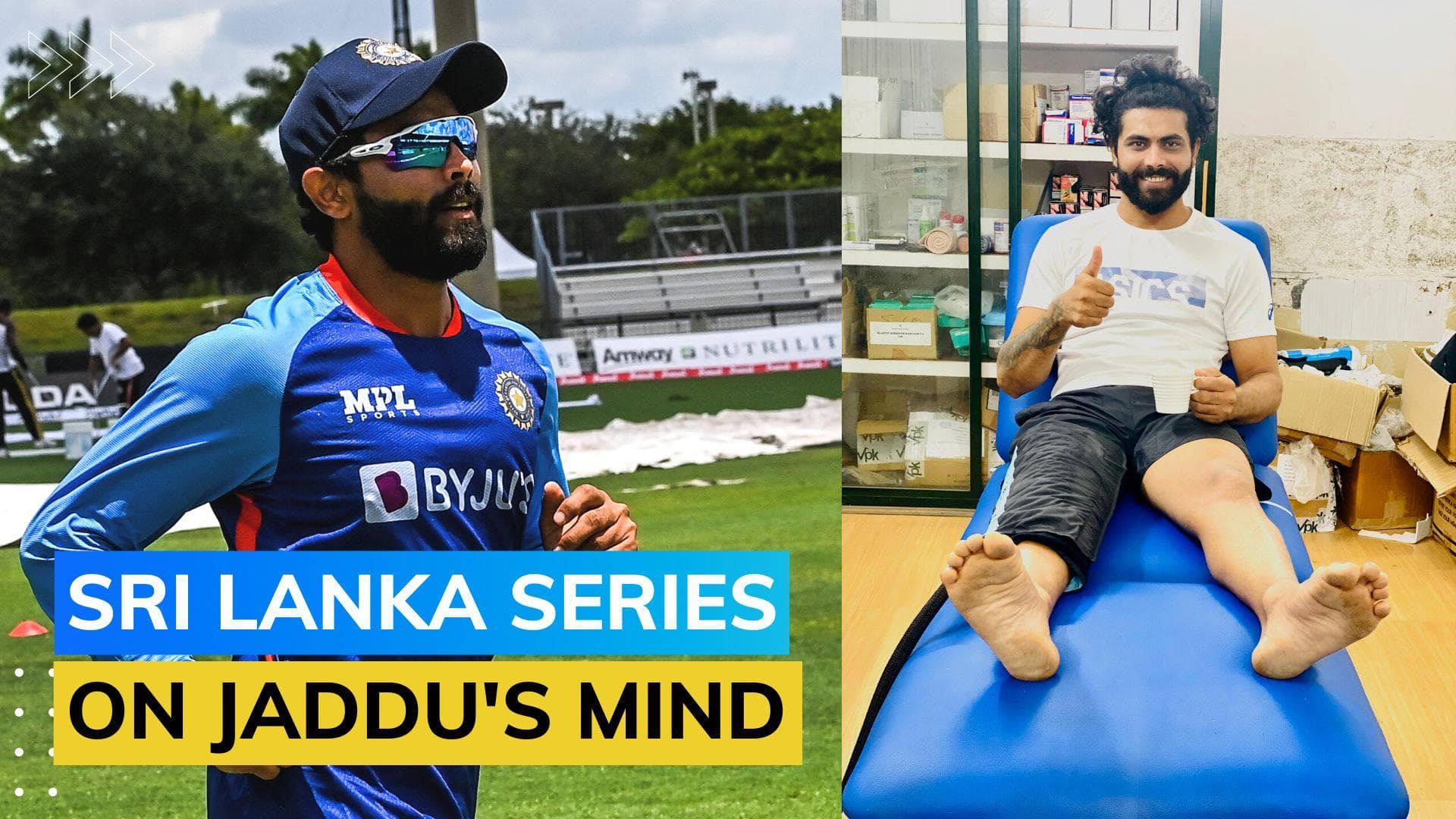 Ravindra Jadeja reached NCA for training, eyeing to regain full fitness