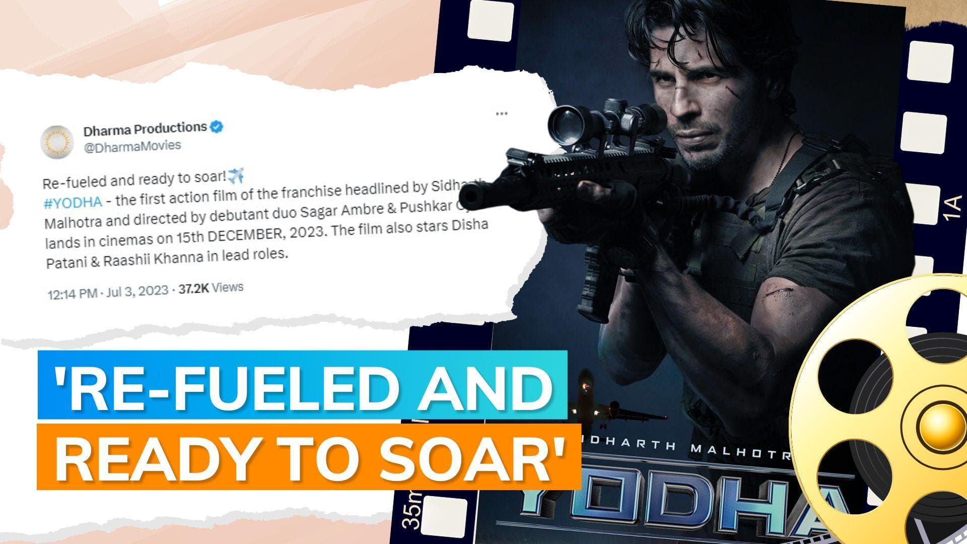 ‘Yodha’: Sidharth Malhotra starrer postponed; here’s when it will release in theatres 