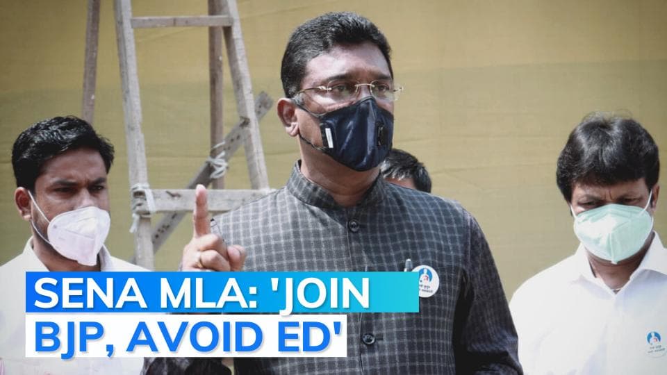 Under ED lens, Shiv Sena MLA says Uddhav must renew ties with BJP