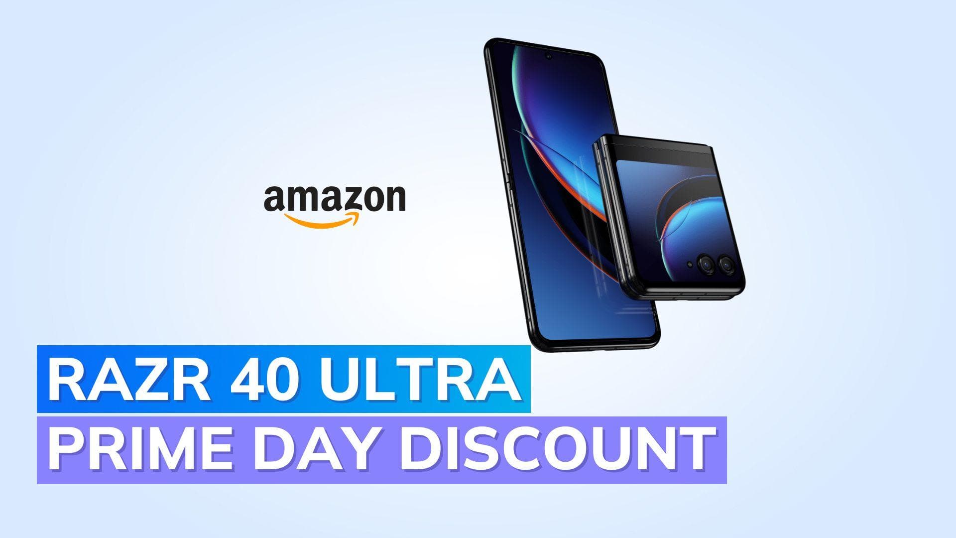 Grab Motorola Razr 40 Ultra at ₹7,000 discount on Amazon Prime Day Sale: Save big on top 5G phones
