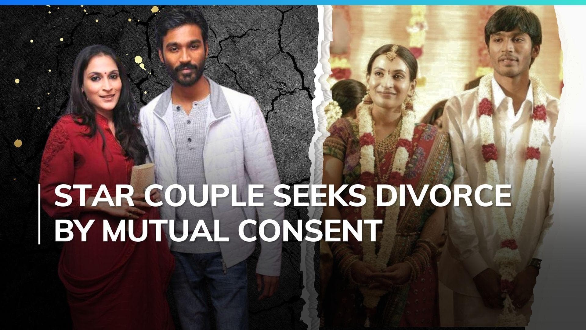 Dhanush and Aishwarya Rajinikanth file for divorce after 20 years of marriage: Report 
