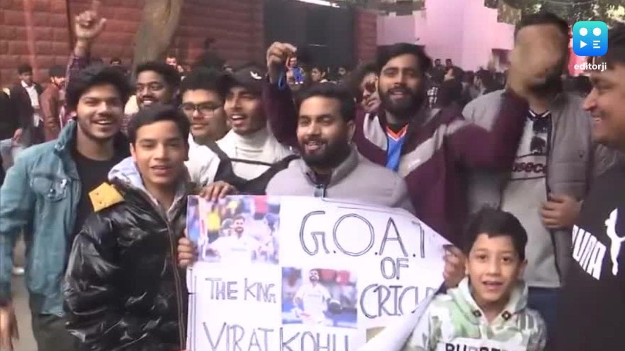 Ranji Trophy: Fans rush to Arun Jaitley Stadium for Virat Kohli's return