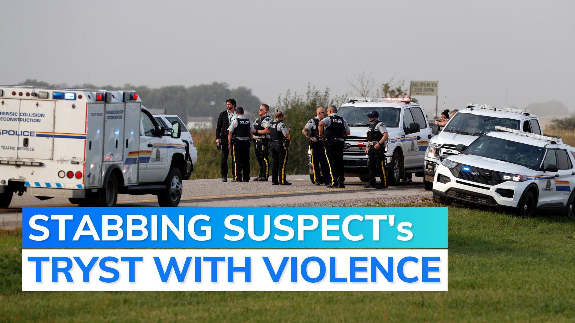 Canada stabbing chief suspect has a history of convictions 