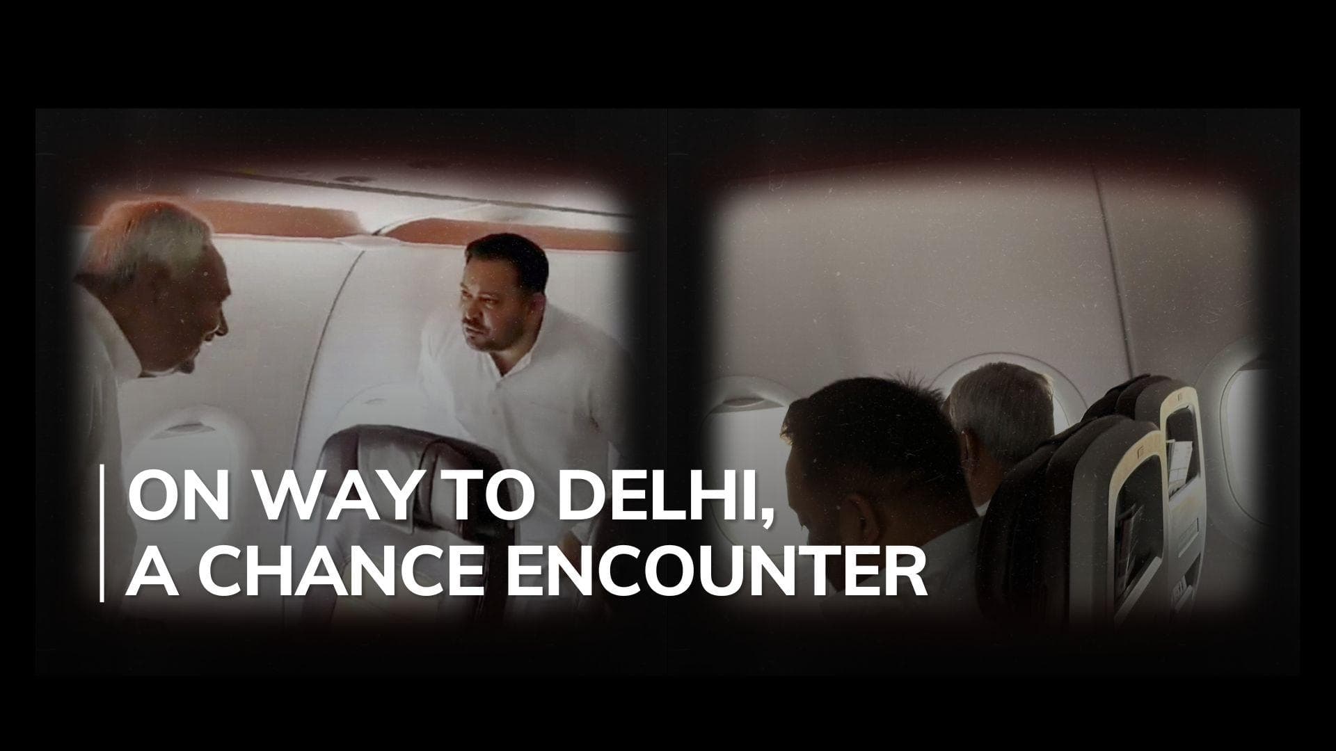 Amid govt formation suspense, Nitish Kumar and Tejashwi Yadav board same plane to Delhi  