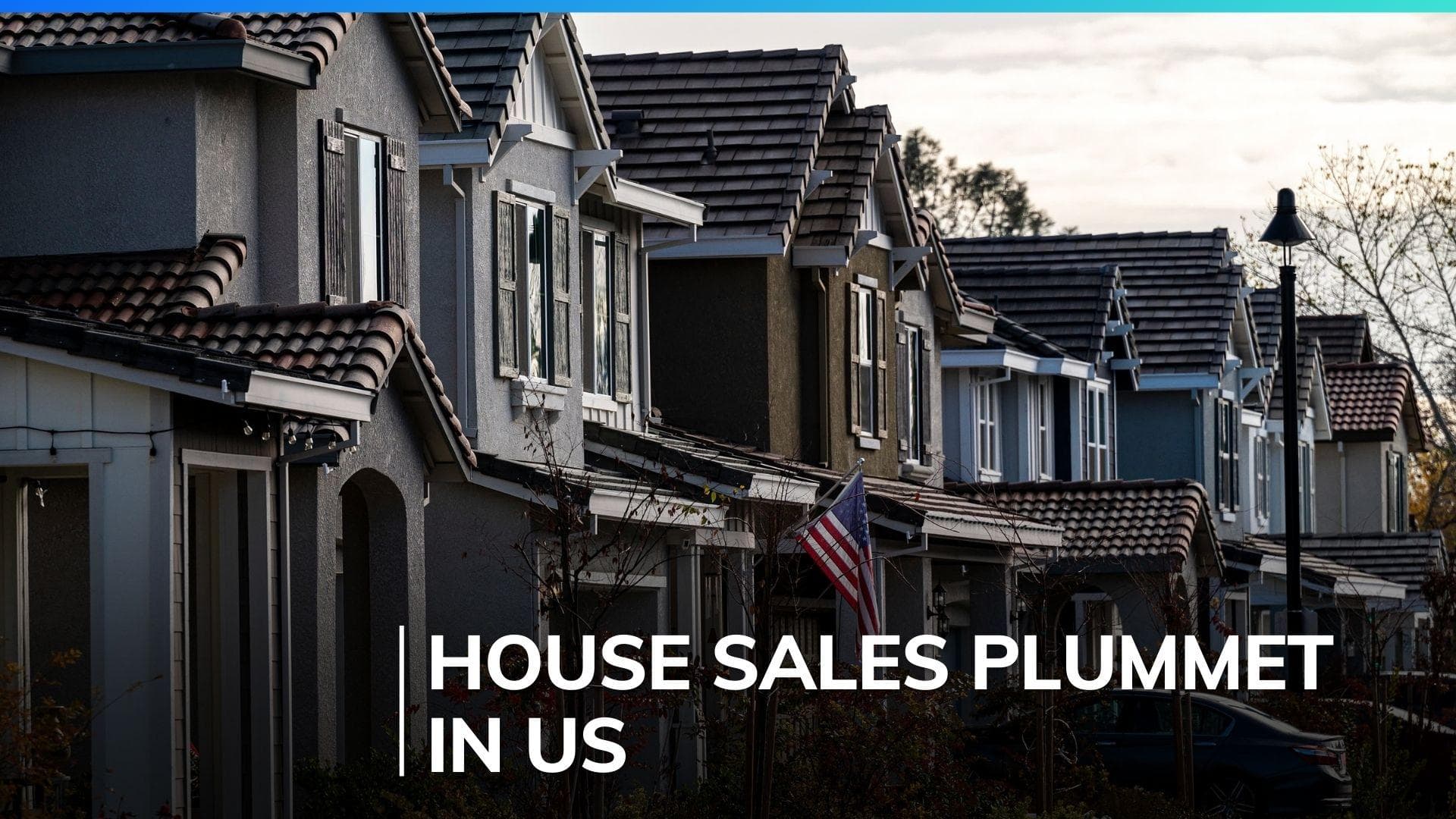 US home sales plunge to lowest in nearly three decades amid rising interest rates