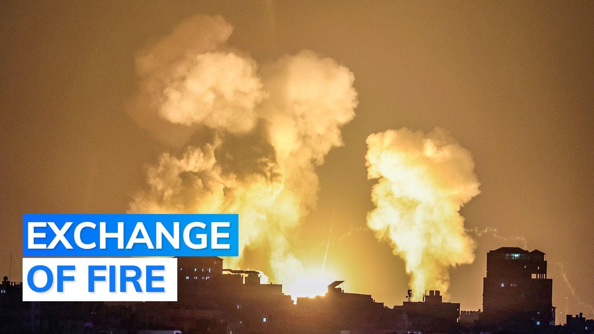 Israel and Gaza militants exchange fire after deadly strikes