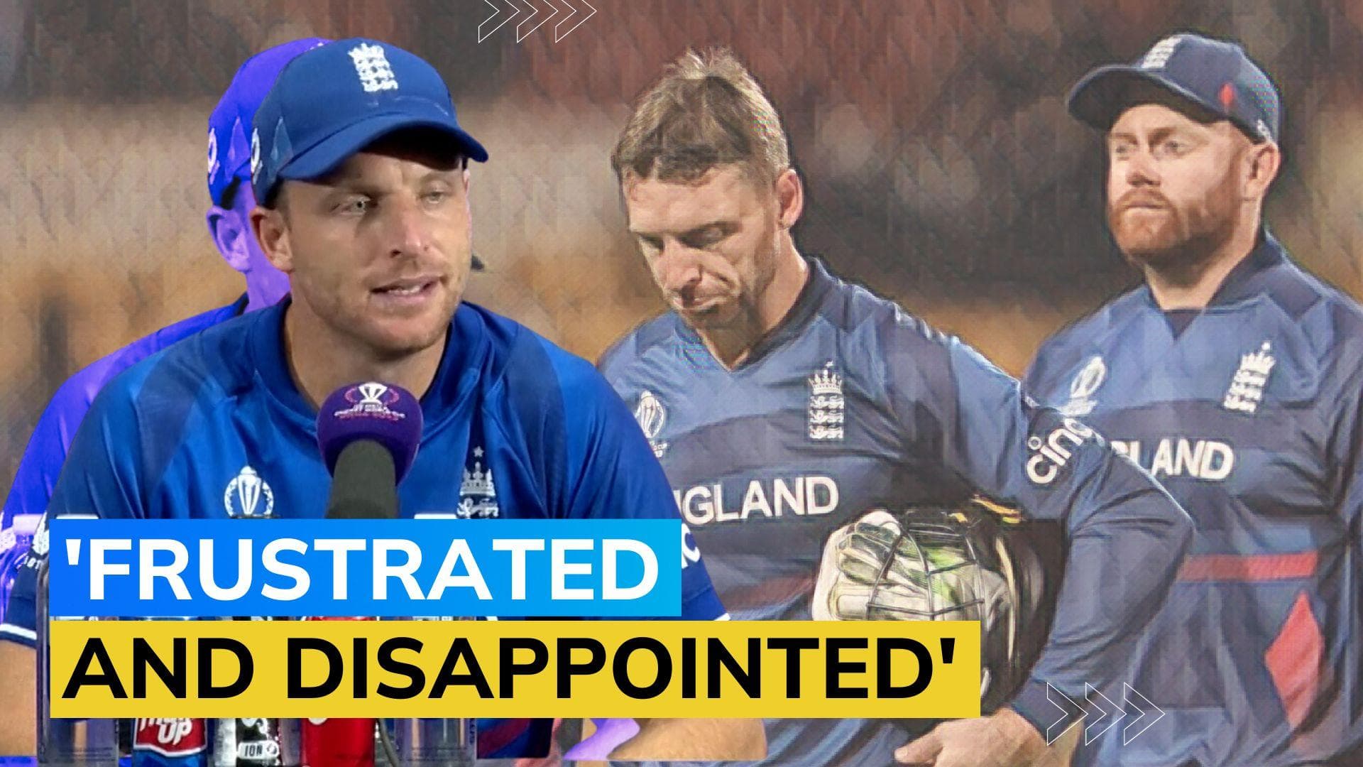 Skipper Jos Buttler tries to come to terms with England's World Cup elimination