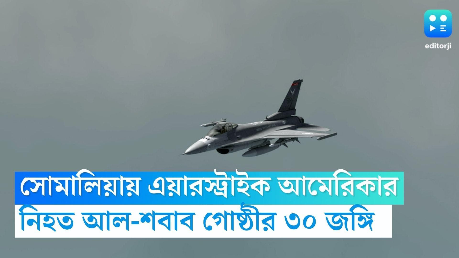 Somalia Air Strike: সোমালিয়ায় এয়ারস্ট্রাইক আমেরিকান সেনার, নিহত আল-শবাব গোষ্ঠীর ৩০ জঙ্গি