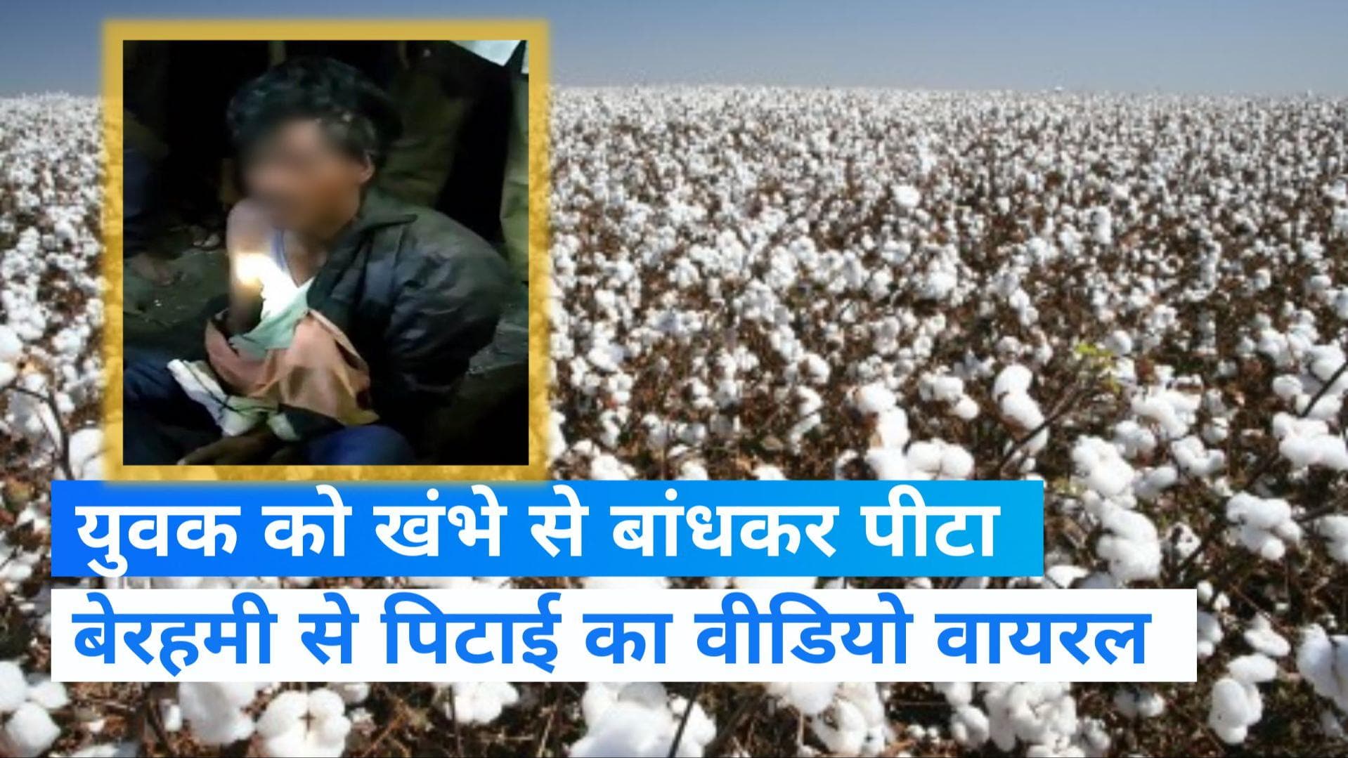 Viral Video: चोरी के शक में युवक को खंभे से बांधकर पीटा, 7 ग्रामीणों के खिलाफ मुकदमा