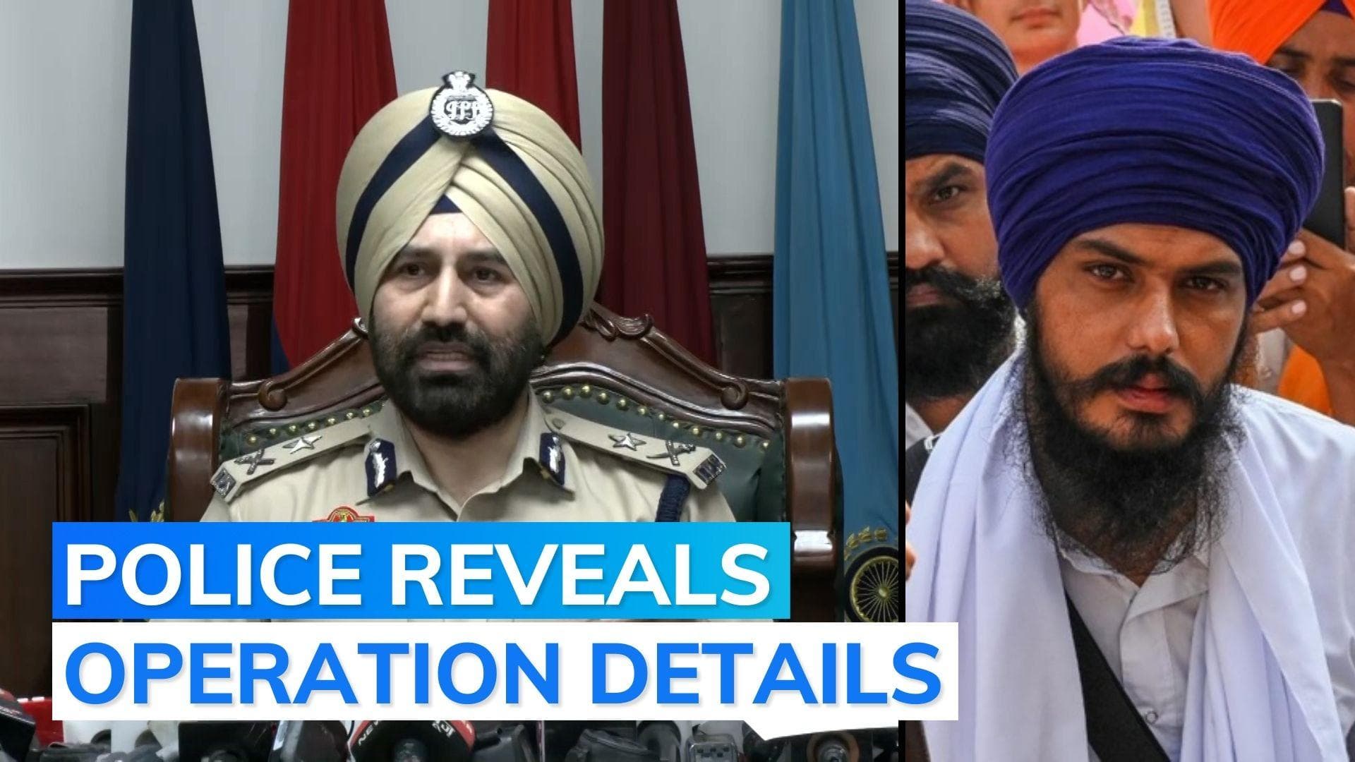 'ISI involvement, foreign funding': what Punjab Police said about Amritpal Singh crackdown