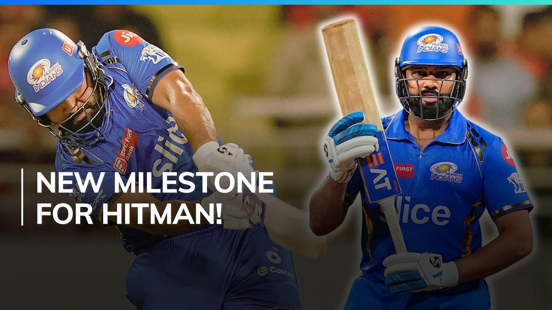 Rohit Sharma marks 250 IPL games milestone, sets Mumbai Indians record for most sixes