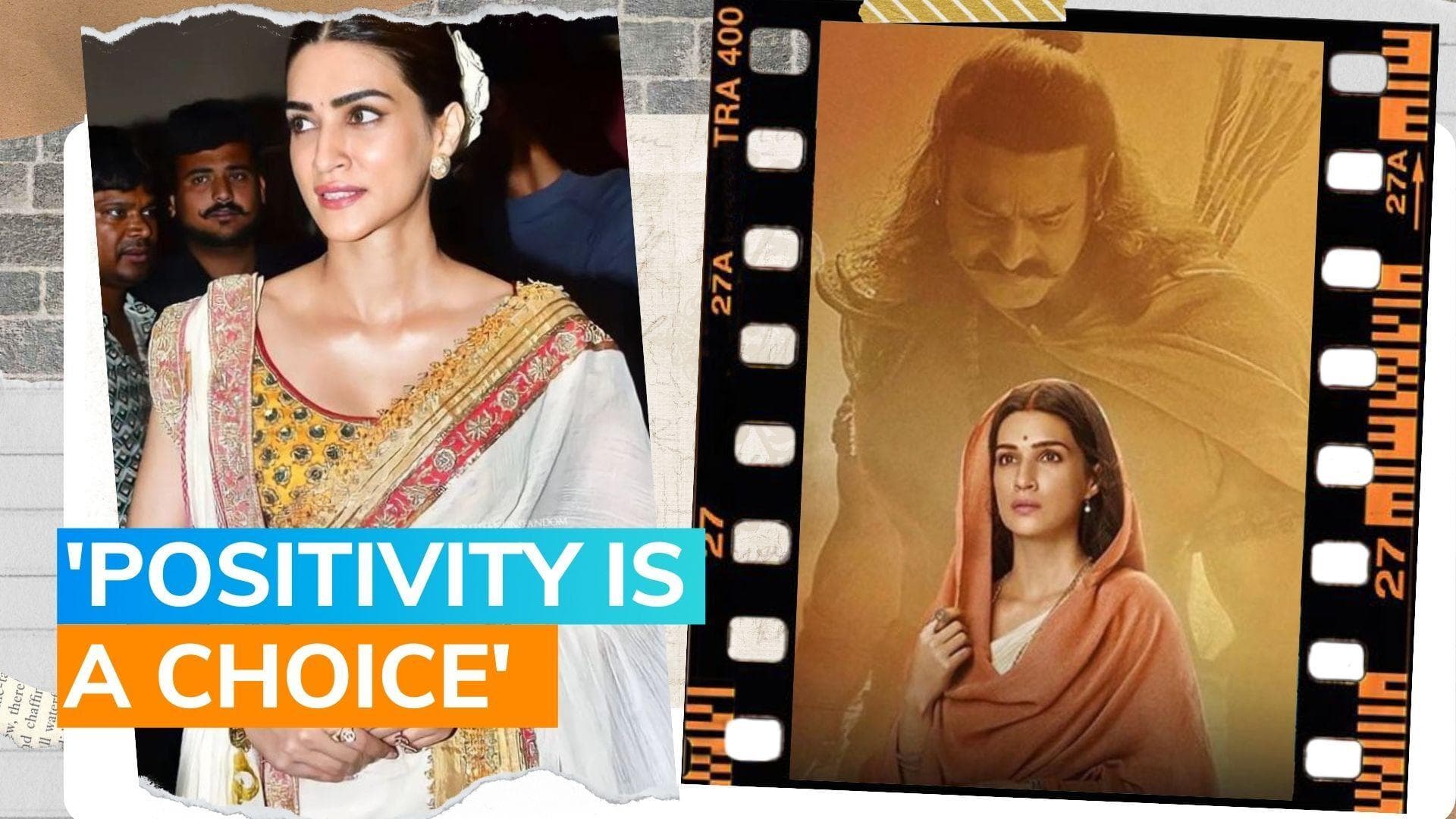 'Adipurush' faces fire: Kriti Sanon says she's 'focusing on the cheers and claps'