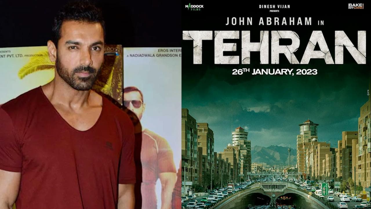 John Abraham shares first poster of his next project 'Tehran', film set to release on Republic Day 2023
