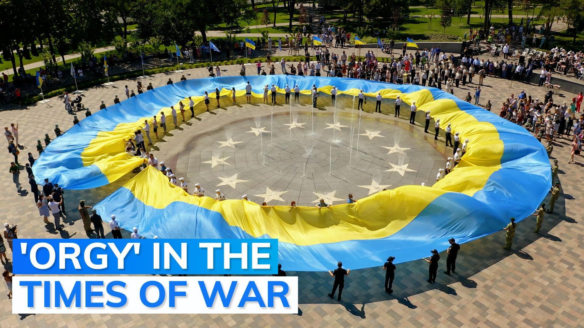 Wait... What! Over 15,000 Ukrainians plan mass orgy if Putin launches nuclear attack 