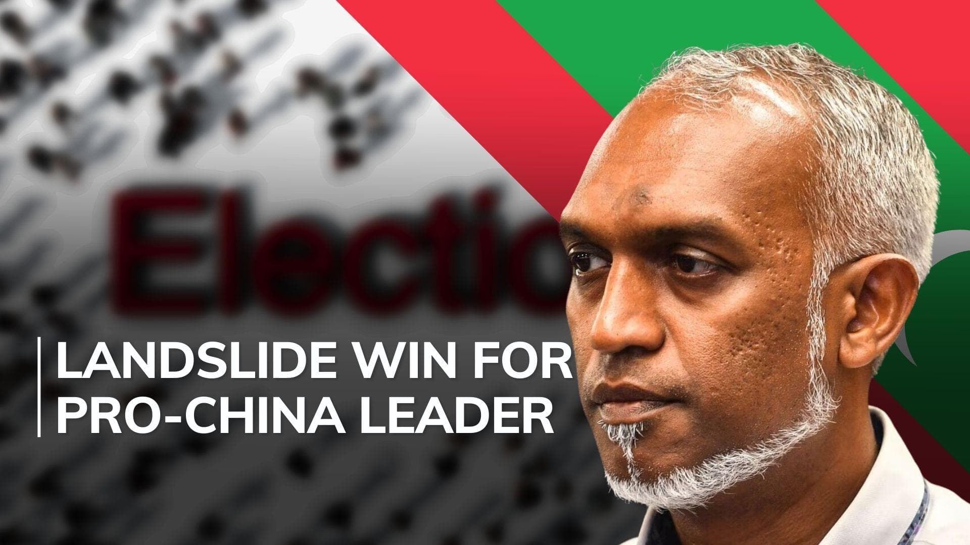 Maldivian President Muizzu secures 'supermajority' in parliamentary polls