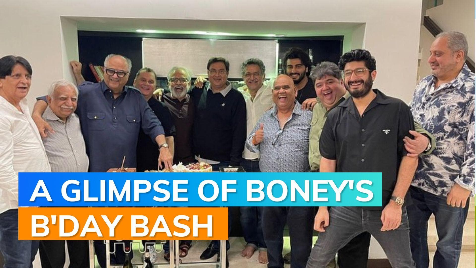 Happy Birthday, Boney Kapoor: Arjun Kapoor, Shabana Azmi attend mid-night celebrations