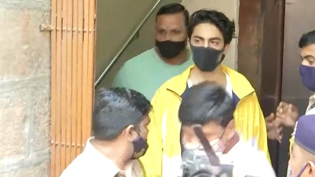 Drugs-on-cruise case: Out on bail, Aryan Khan visits NCB office for weekly appearance