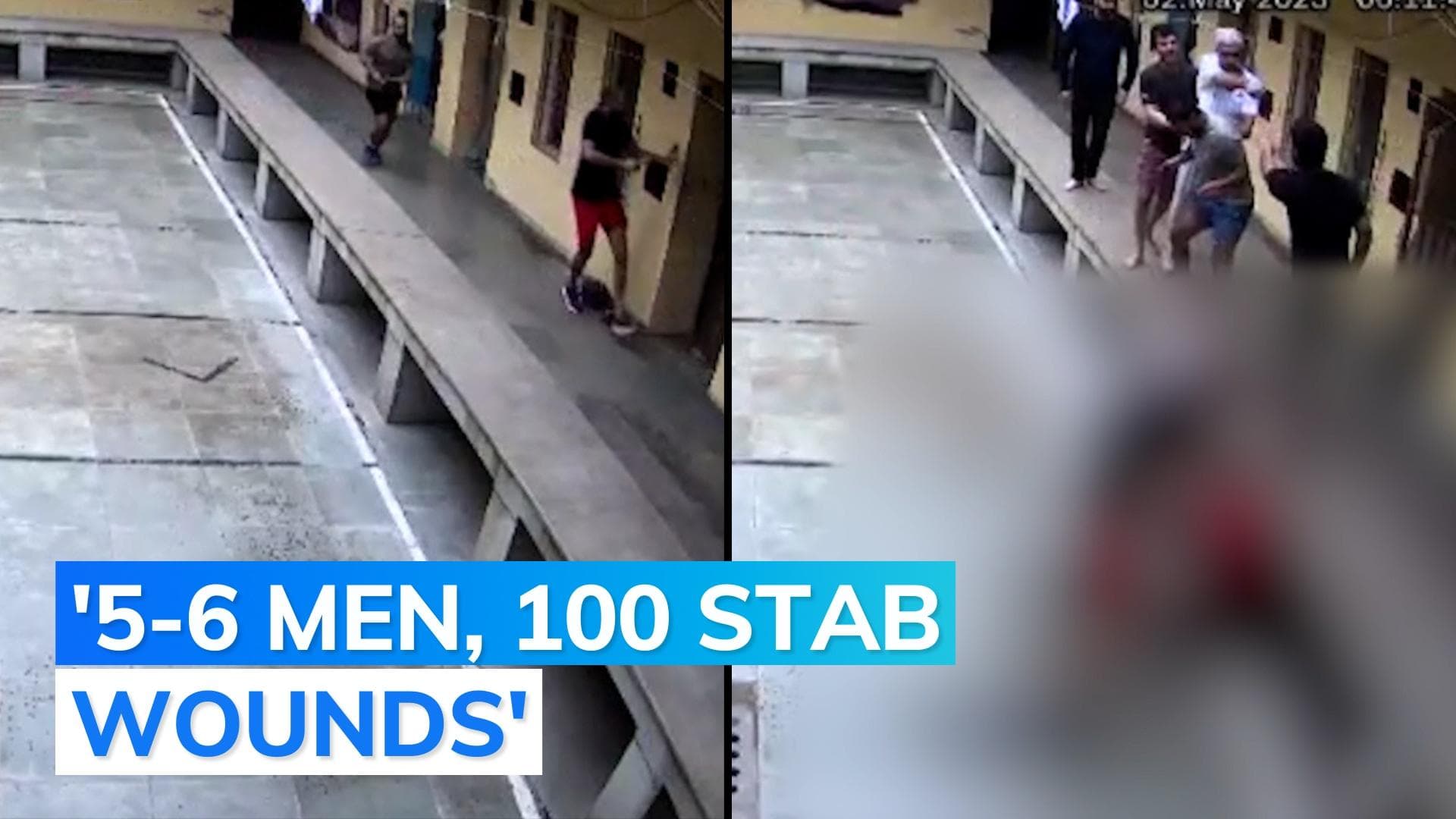 On cam: murder inside Delhi's Tihar jail of alleged gangster Tillu Tajpuriya