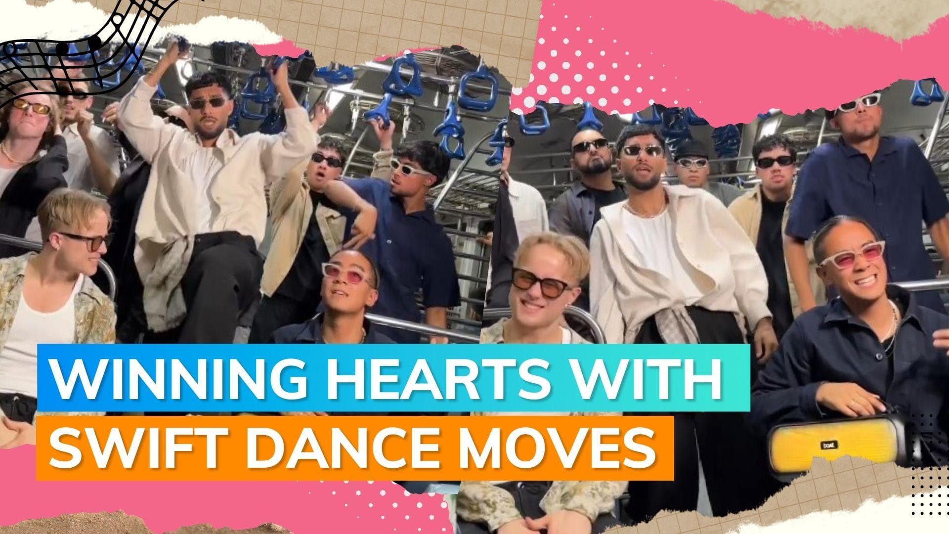 Norway dance crew Quick Style dance to ‘Leke Pehla Pehla Pyar’ on Mumbai local: Watch