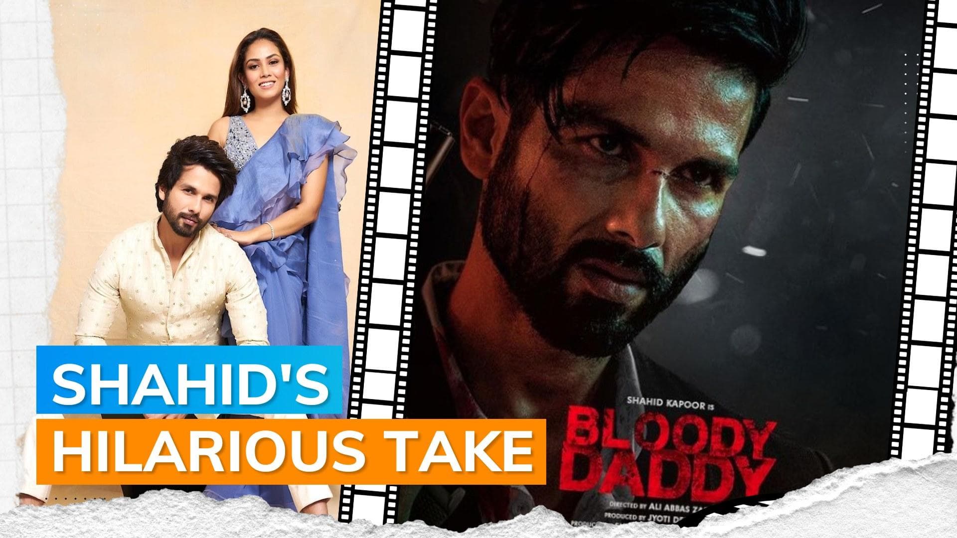 Shahid Kapoor says he picks dark films like ‘Bloody Daddy’ to take out frustration: ‘Been married 8 years