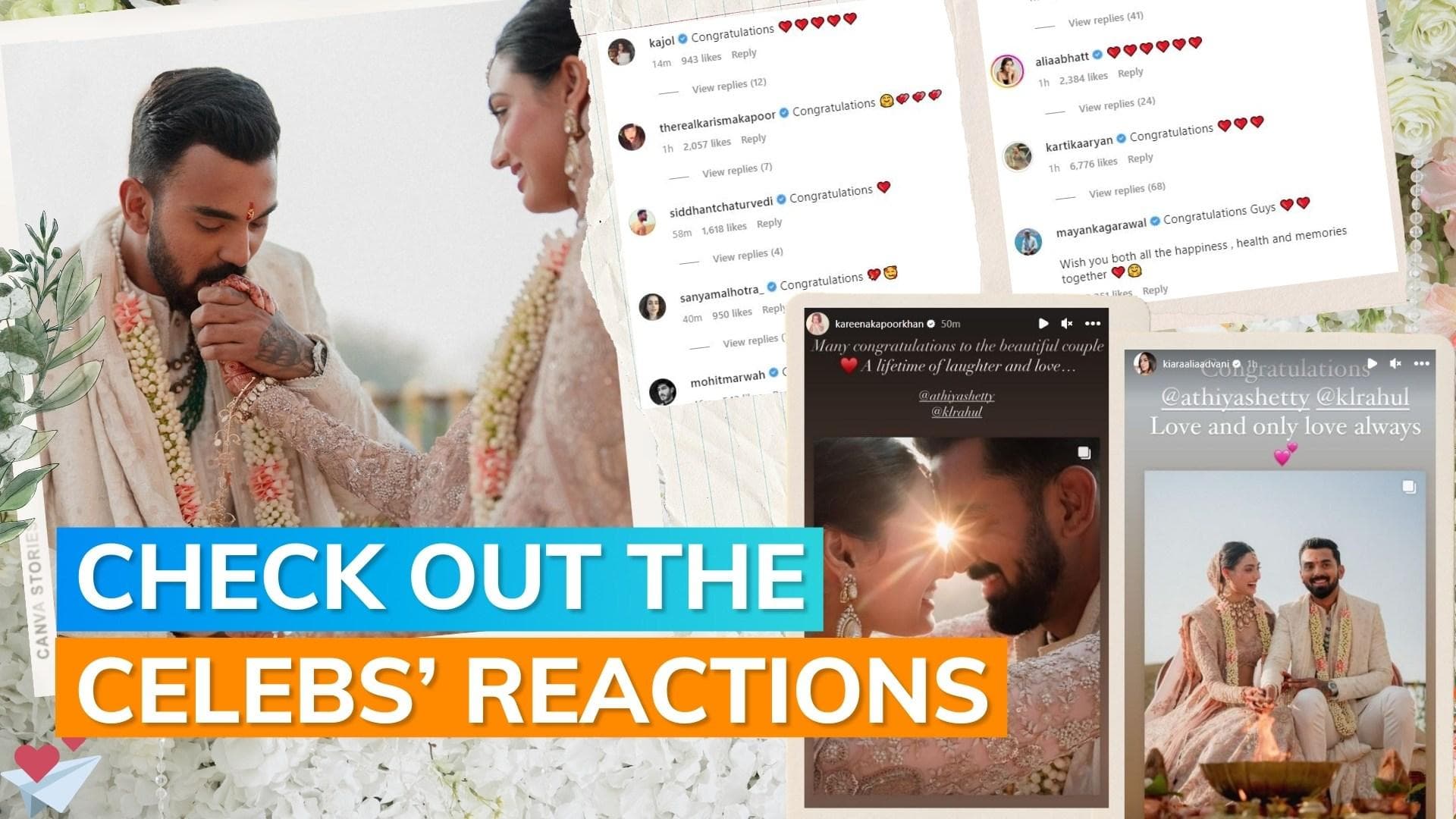 Athiya Shetty-KL Rahul wedding: Kareena Kapoor, Alia Bhatt, Karan Johar showered blessings 