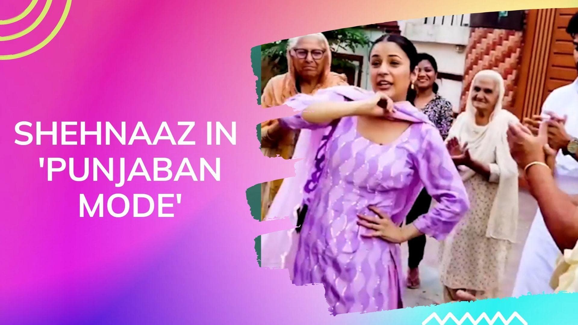 Shehnaaz Gill performs gidda in 'full Punjaban Mode' on the streets of Punjab