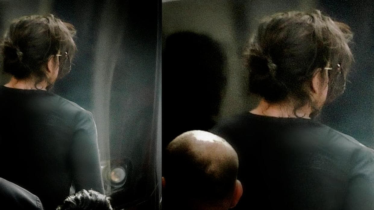 Shah Rukh Khan back on set and sporting a new look, spotted shooting first time since Aryan's bail