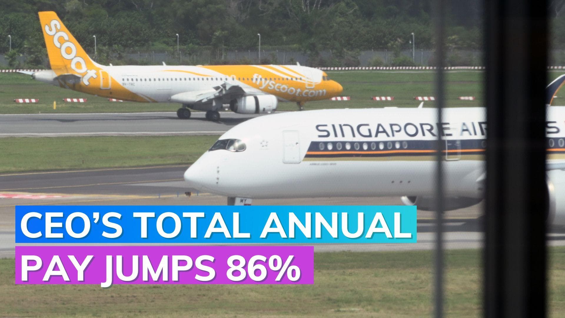 Singapore Airlines CEO gets 88% pay hike following record profits