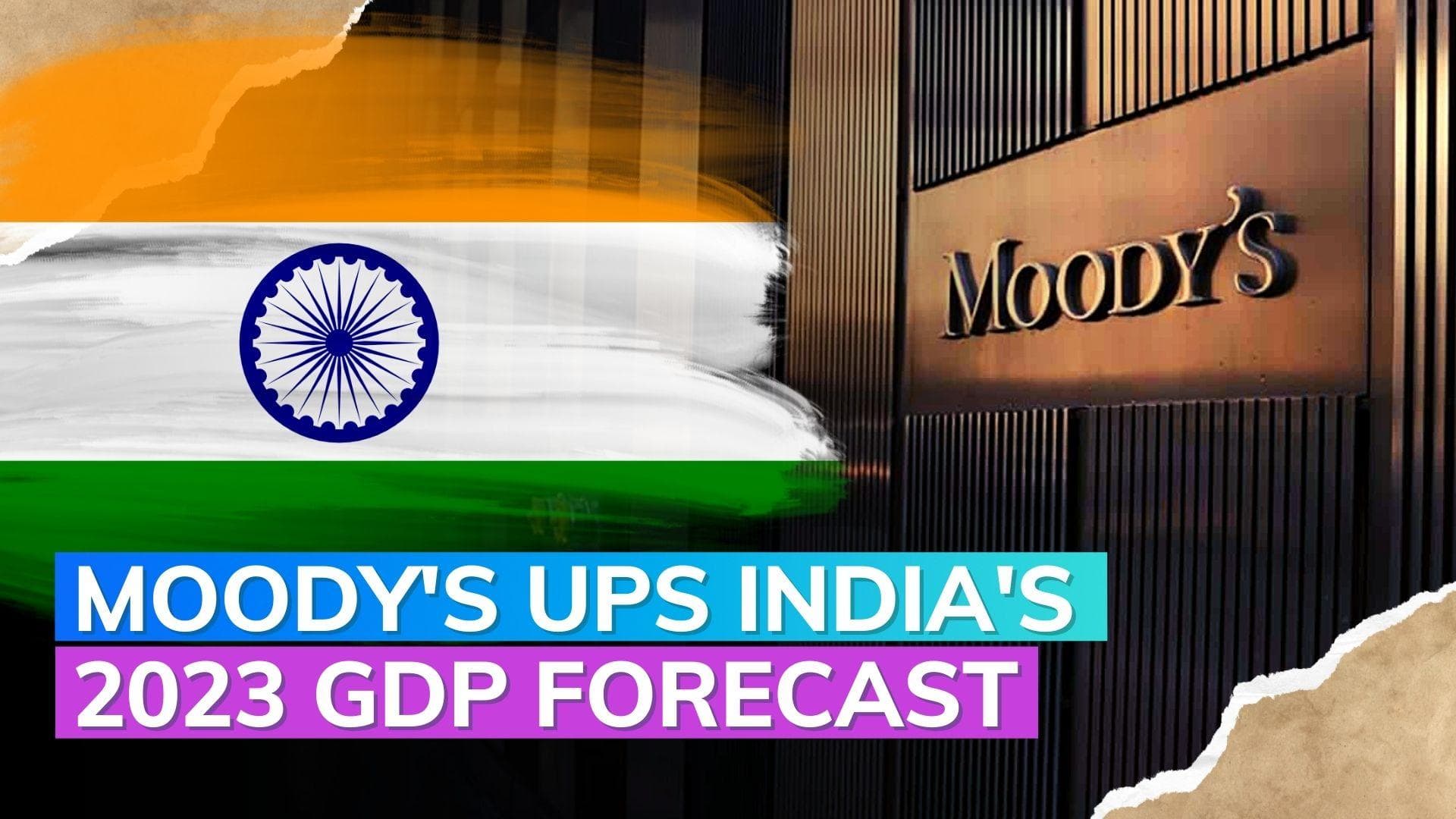 Moody's increases India's 2023 growth forecast to 5.5% from 4.8%