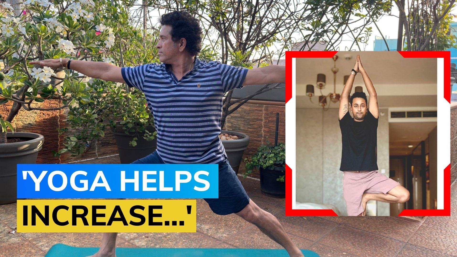 Former Indian cricketers celebrate International Yoga Day, share pictures with fans