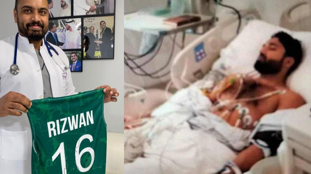 T20 World Cup 2021: 'Mujhe team k sath rehna hai', Rizwan told Indian doctor who treated him