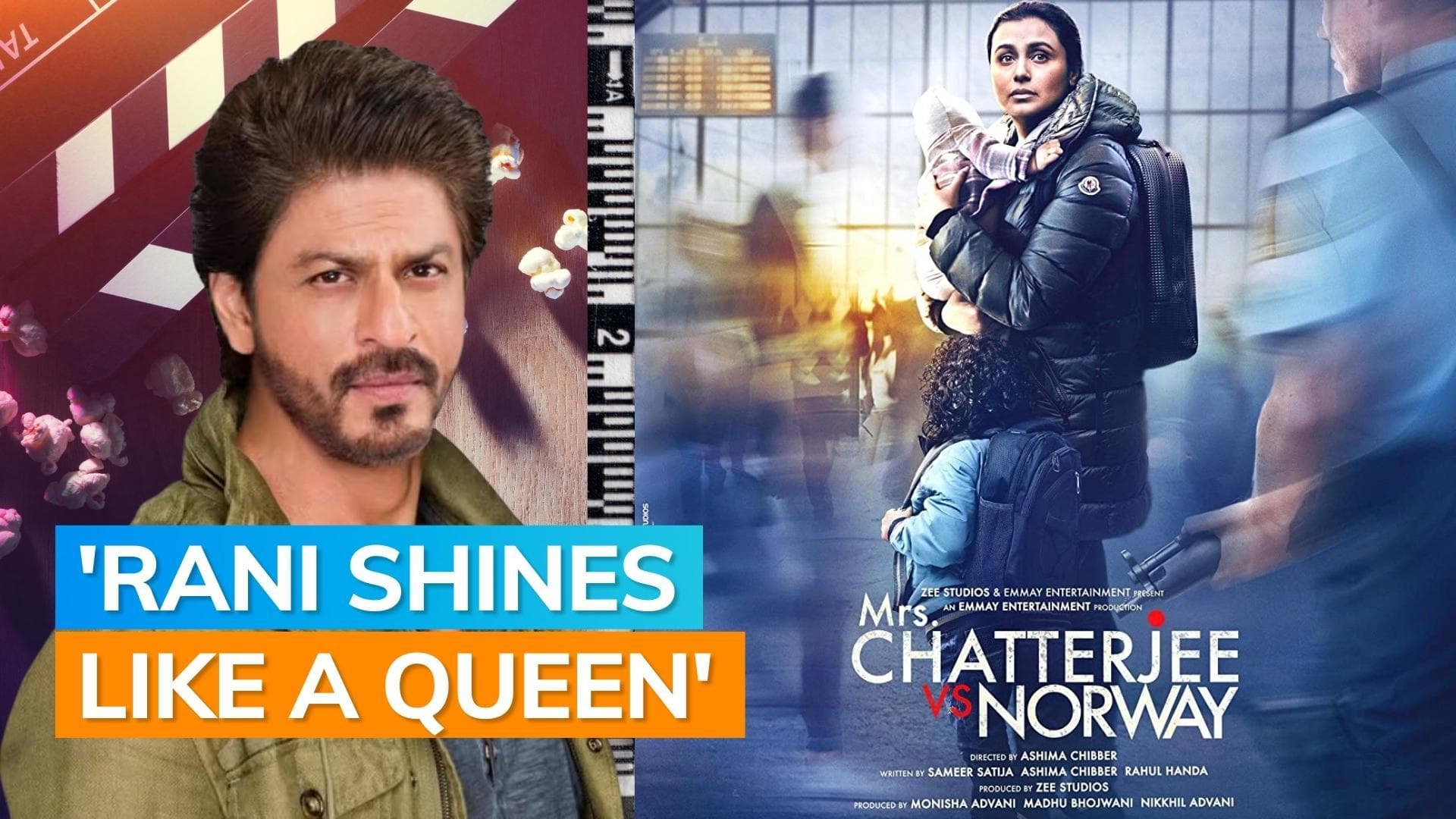 Shah Rukh Khan's praise for 'my Rani' after watching 'Mrs Chatterjee vs Norway'