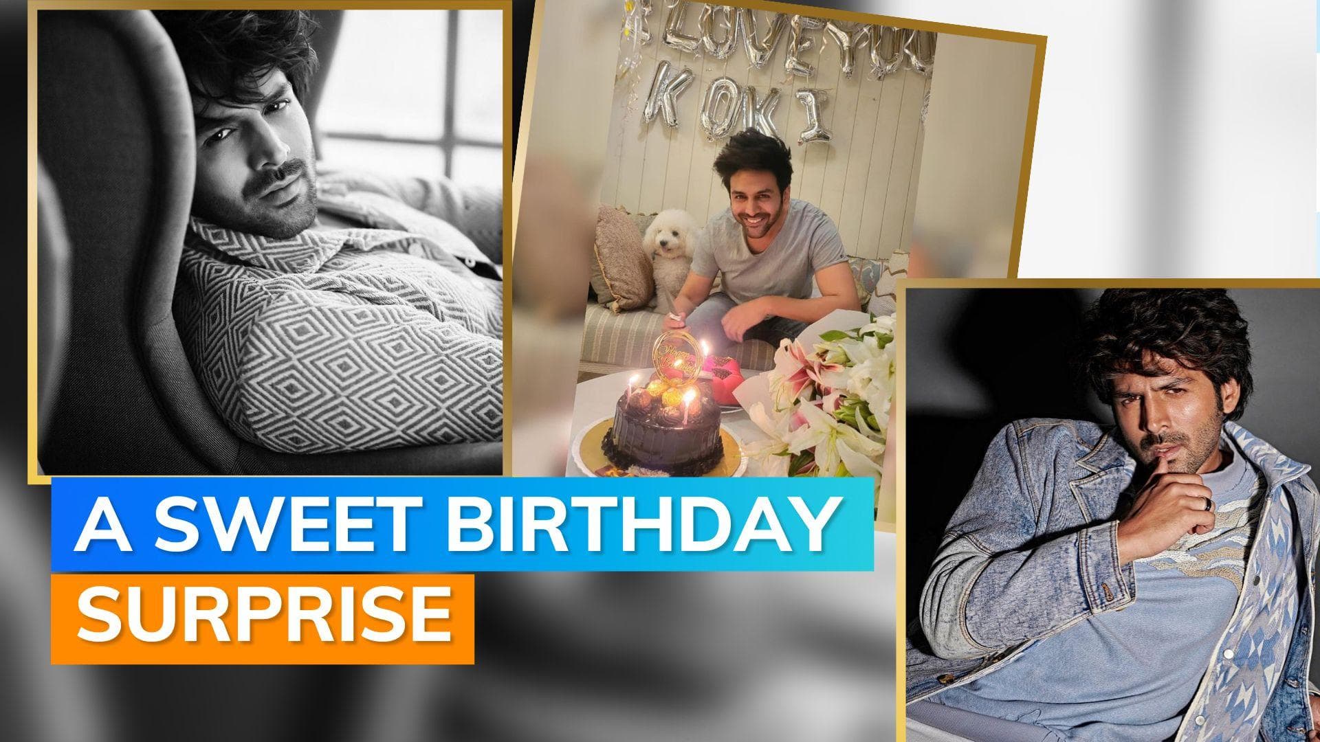 Kartik Aaryan gets a birthday surprise from family; Kriti Sanon has 'best gift' waiting for him 