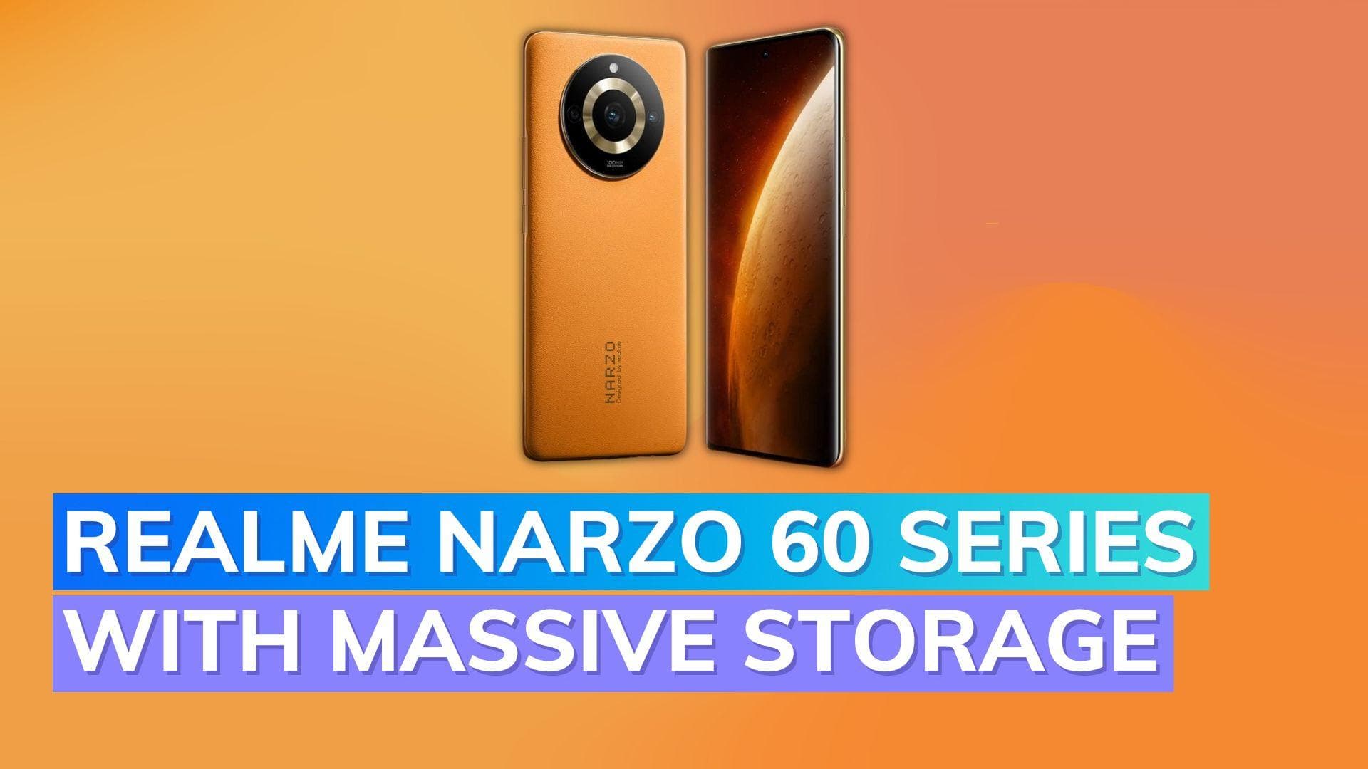 Realme Narzo 60 5G, Realme Narzo 60 Pro 5G with 1TB storage India launched: Check prices, specifications