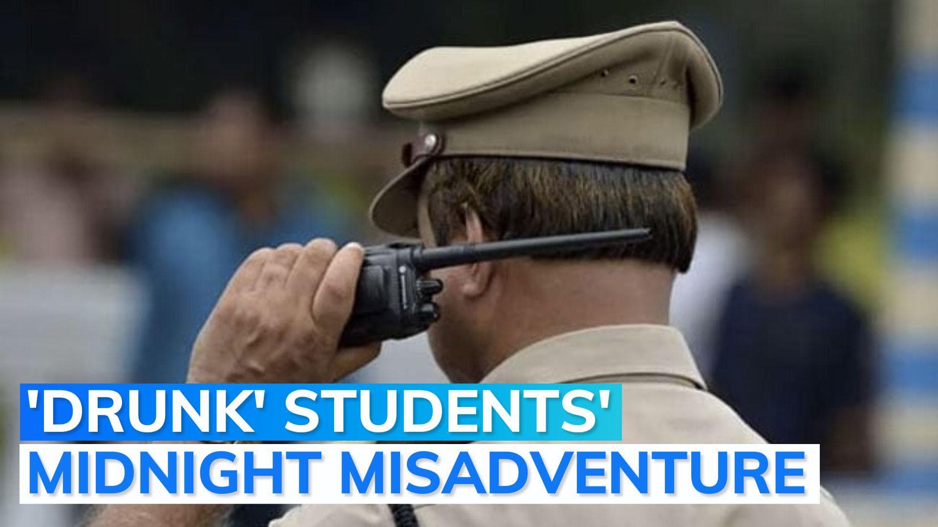 'Drunk' students snatch cop's phone, beat up driver of police vehicle after argument