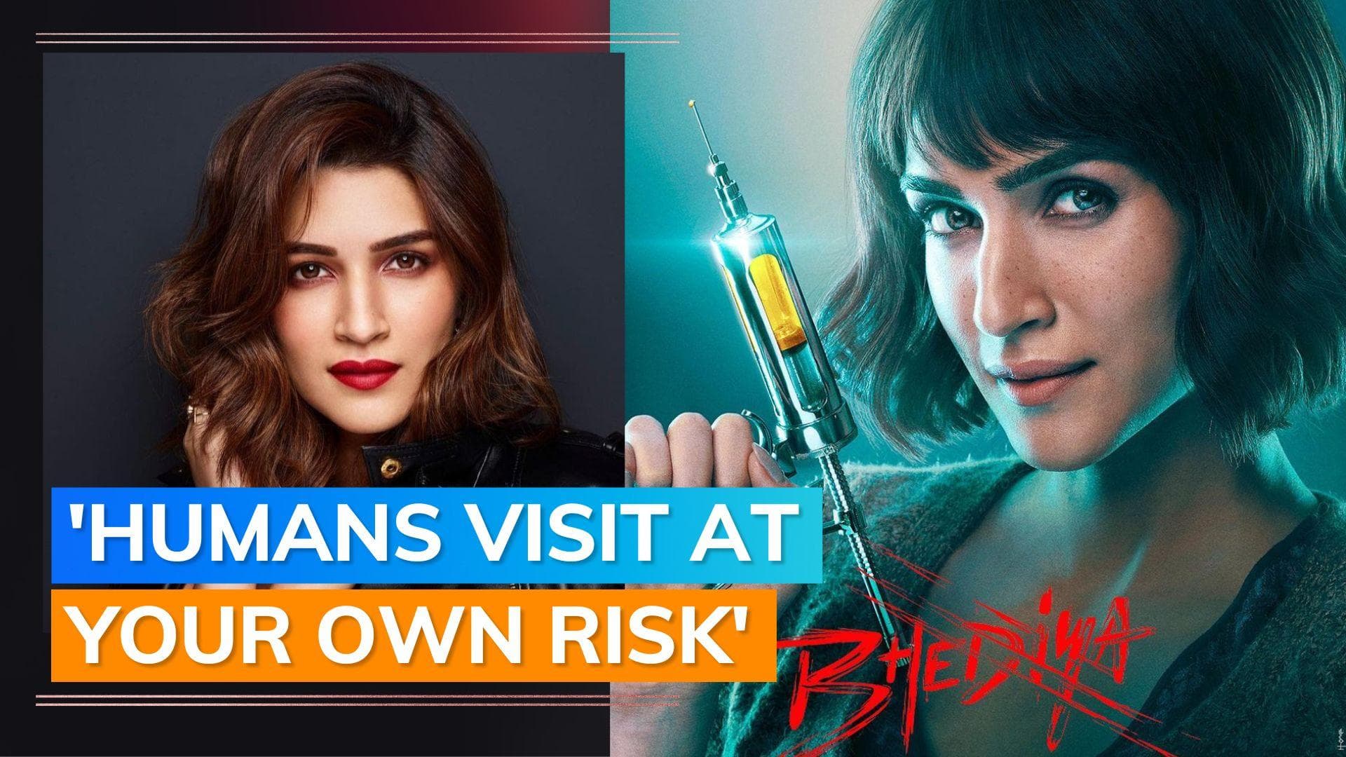 'Bhediya': Kriti Sanon shares first look; introduces herself as Dr. Anika, 'Bhediya ka doctor'