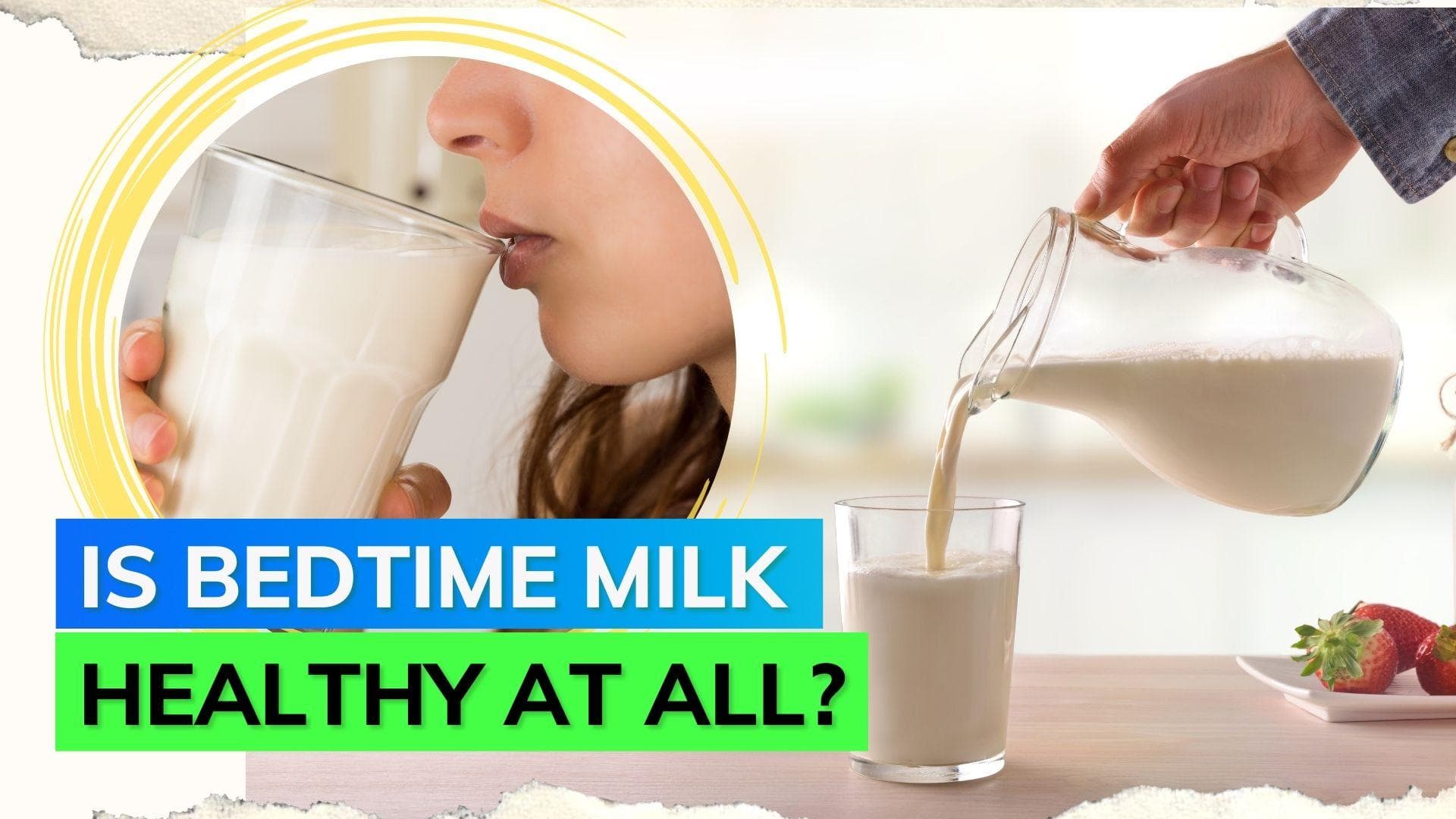 Drinking milk before bedtime is not as healthy as we think; explains doctor