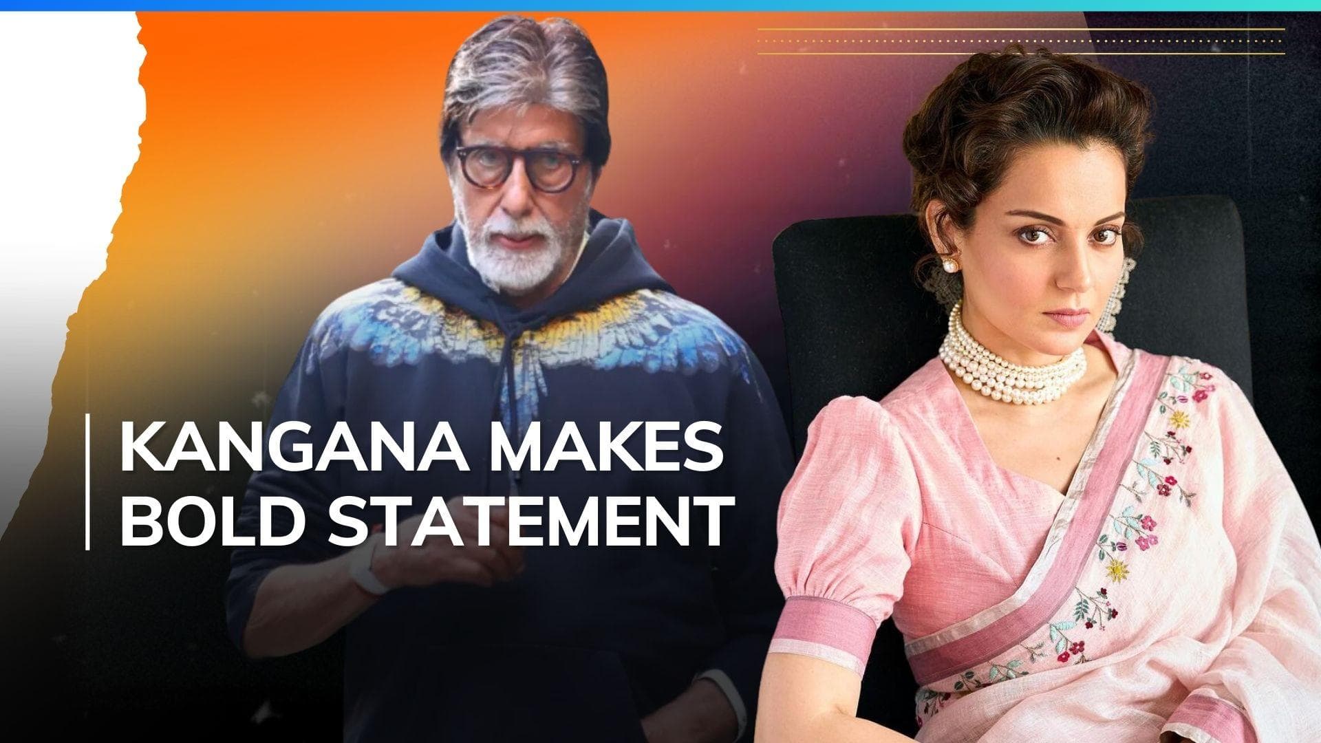 BJP candidate Kangana Ranaut compares herself to Amitabh Bachchan, claims she gets same respect as Big B