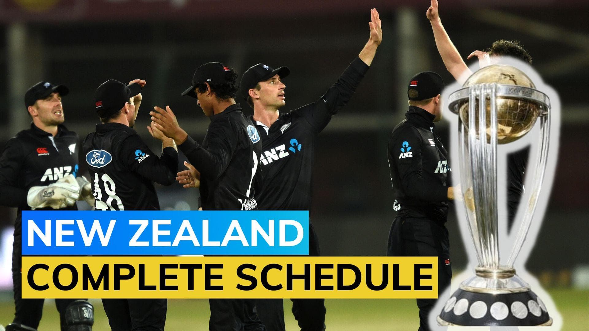 New Zealand ODI World Cup 2023 Schedule: Full fixtures, match timings, venue details