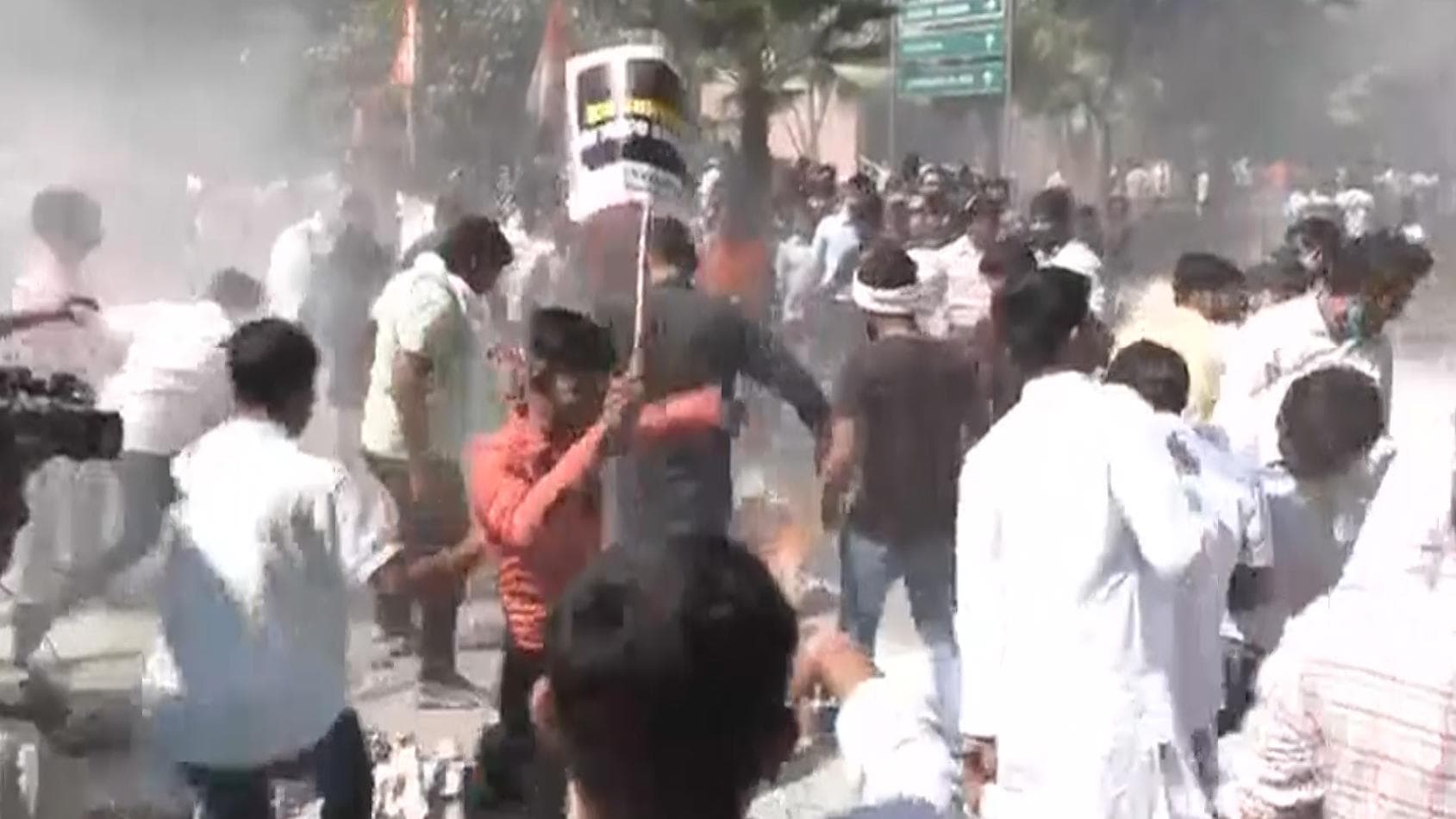 Lakhimpur Kheri violence: protests in Delhi, Youth Cong workers clash with police